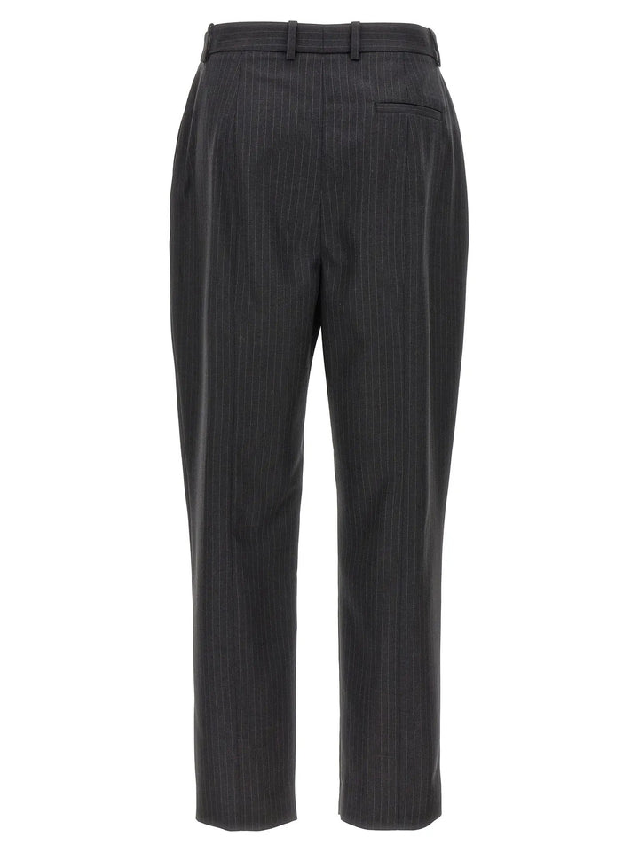 Alexander McQueen Gray Wool Dress Pants