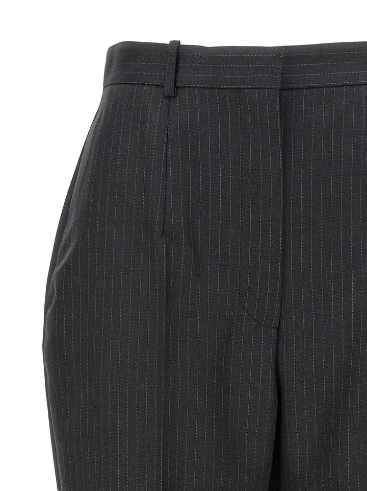 Alexander McQueen Gray Wool Dress Pants