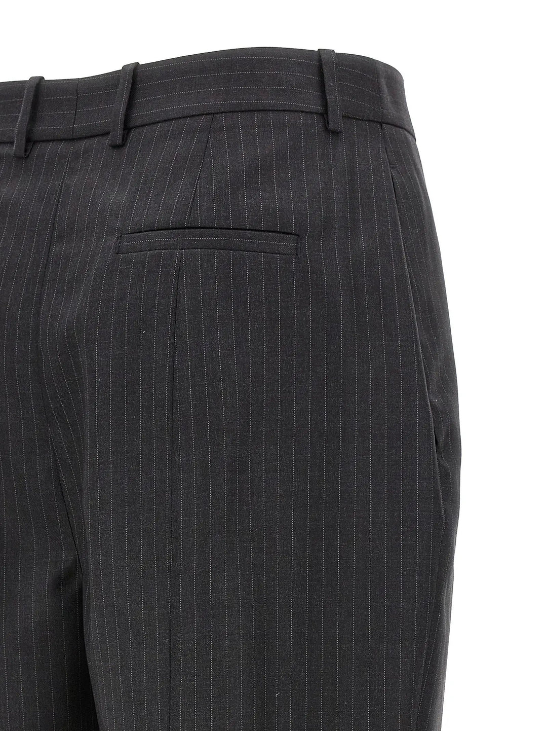 Alexander McQueen Gray Wool Dress Pants