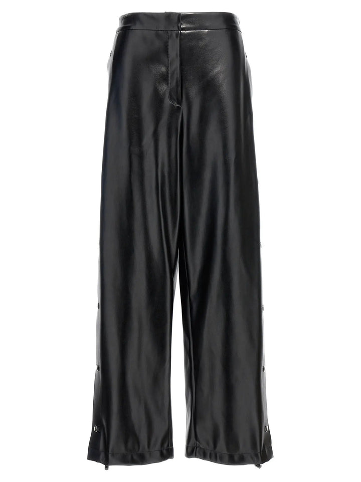 Stella McCartney Black Polyester Casual Pants