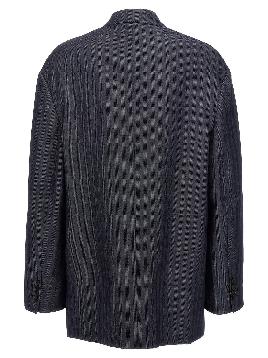 Etro Blue Wool Blazer