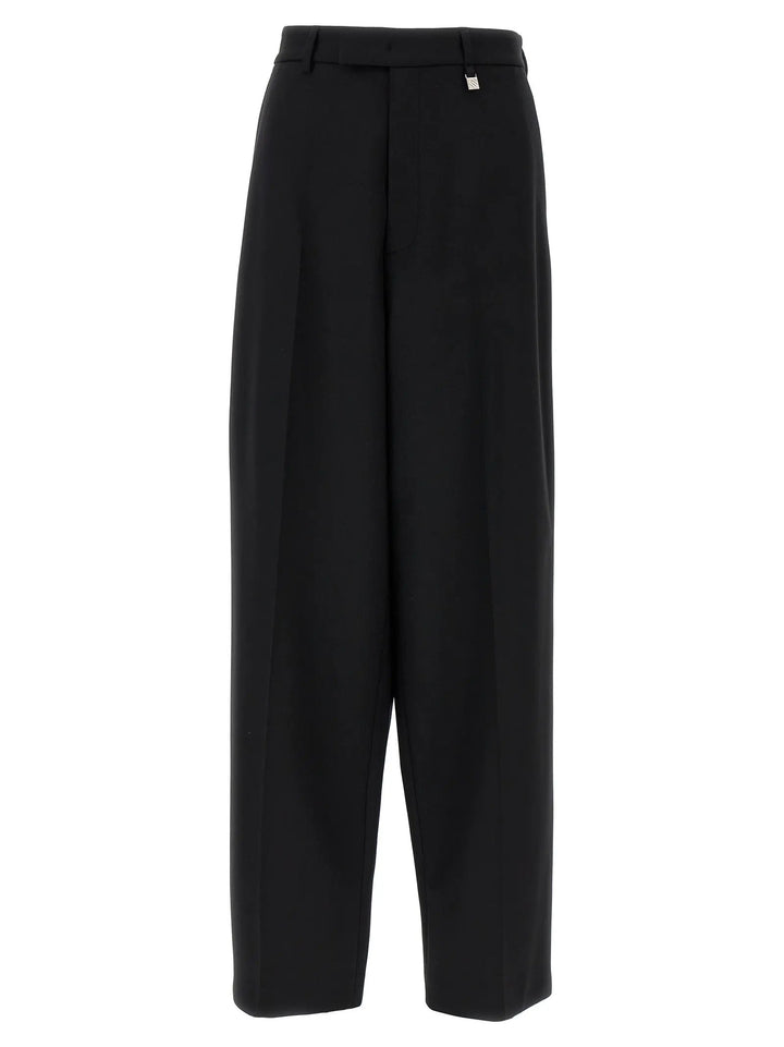 Giuseppe Di Morabito Black Virgin Wool Casual Pants