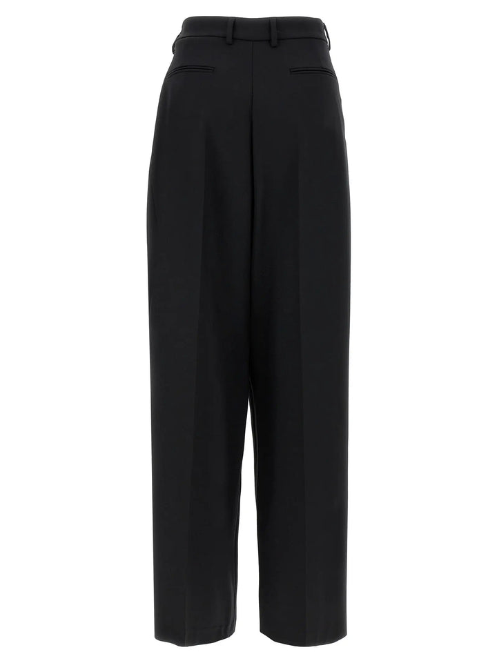 Giuseppe Di Morabito Black Virgin Wool Casual Pants