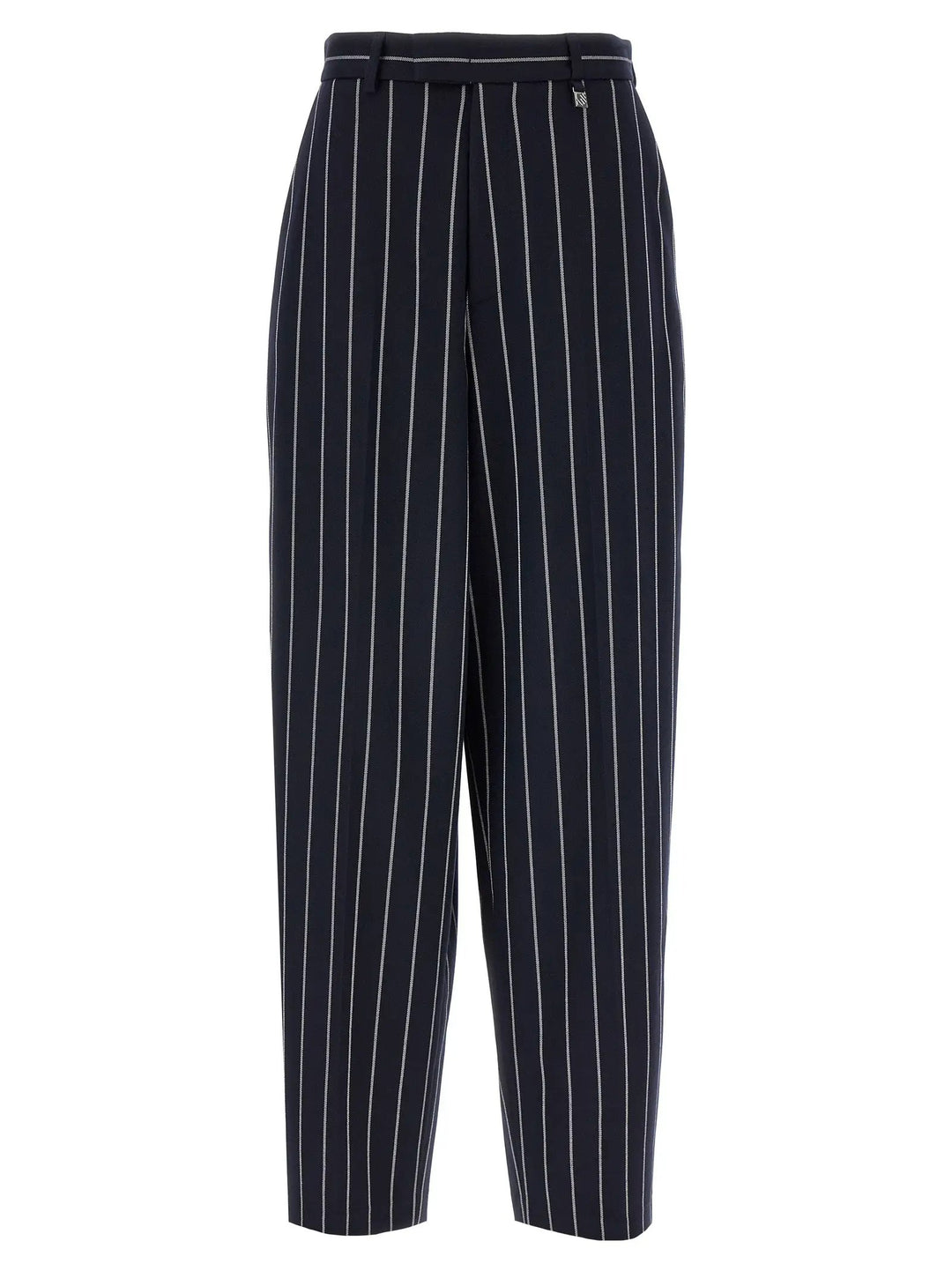 Giuseppe Di Morabito Blue Polyester Casual Pants