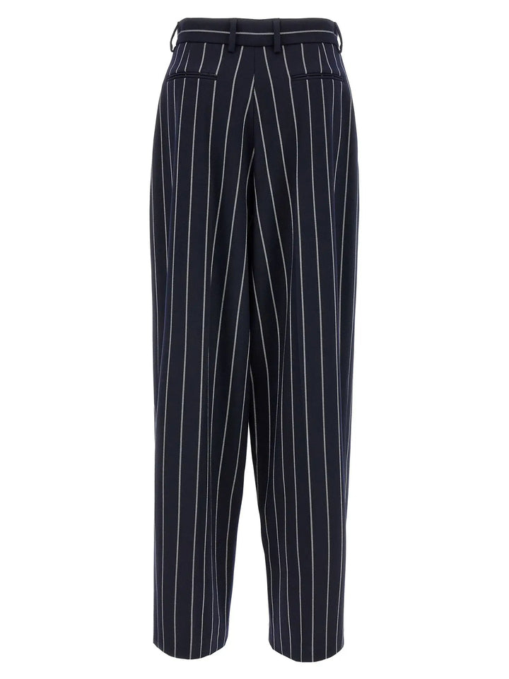 Giuseppe Di Morabito Blue Polyester Casual Pants