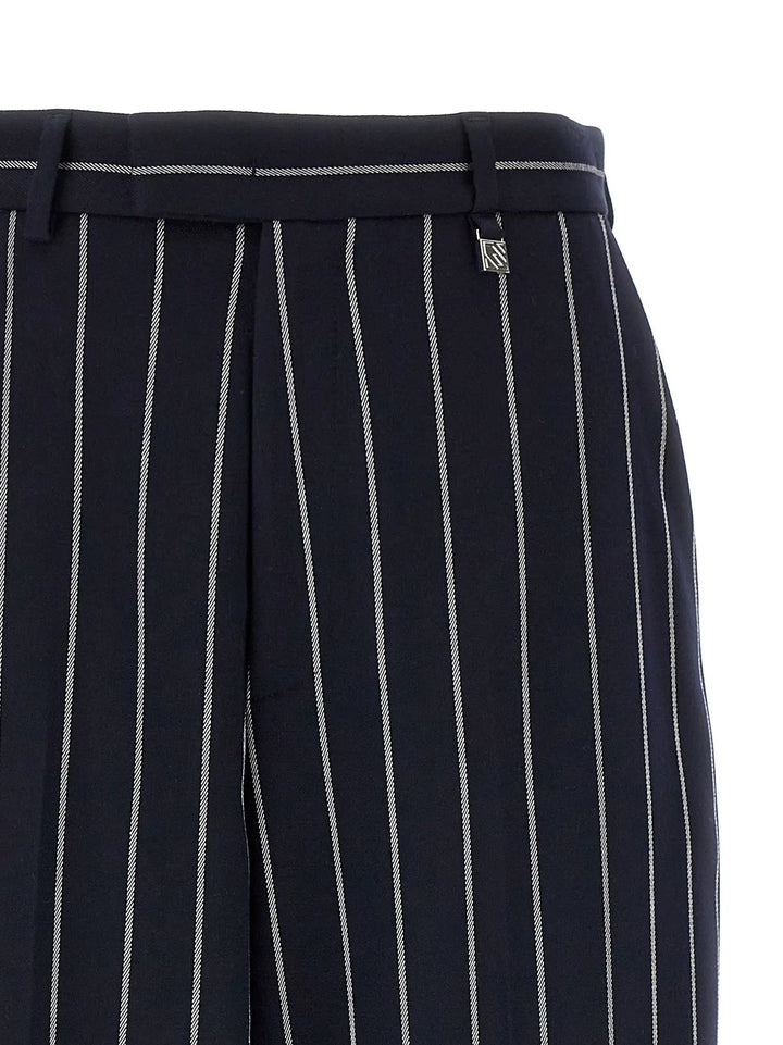 Giuseppe Di Morabito Blue Polyester Casual Pants