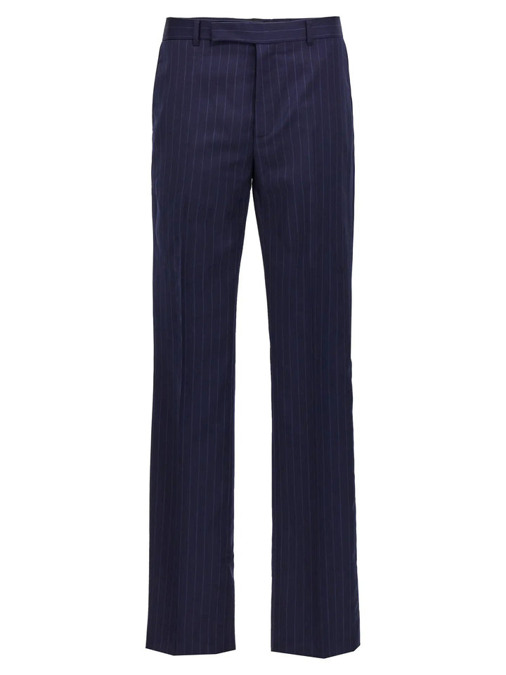 Givenchy Blue Wool Dress Pants