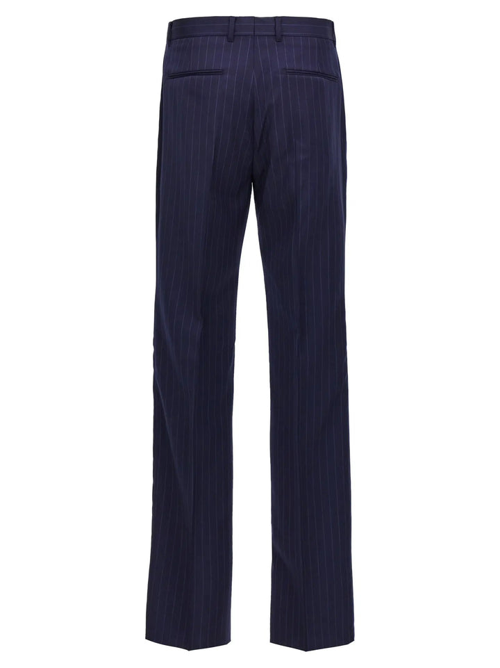 Givenchy Blue Wool Dress Pants
