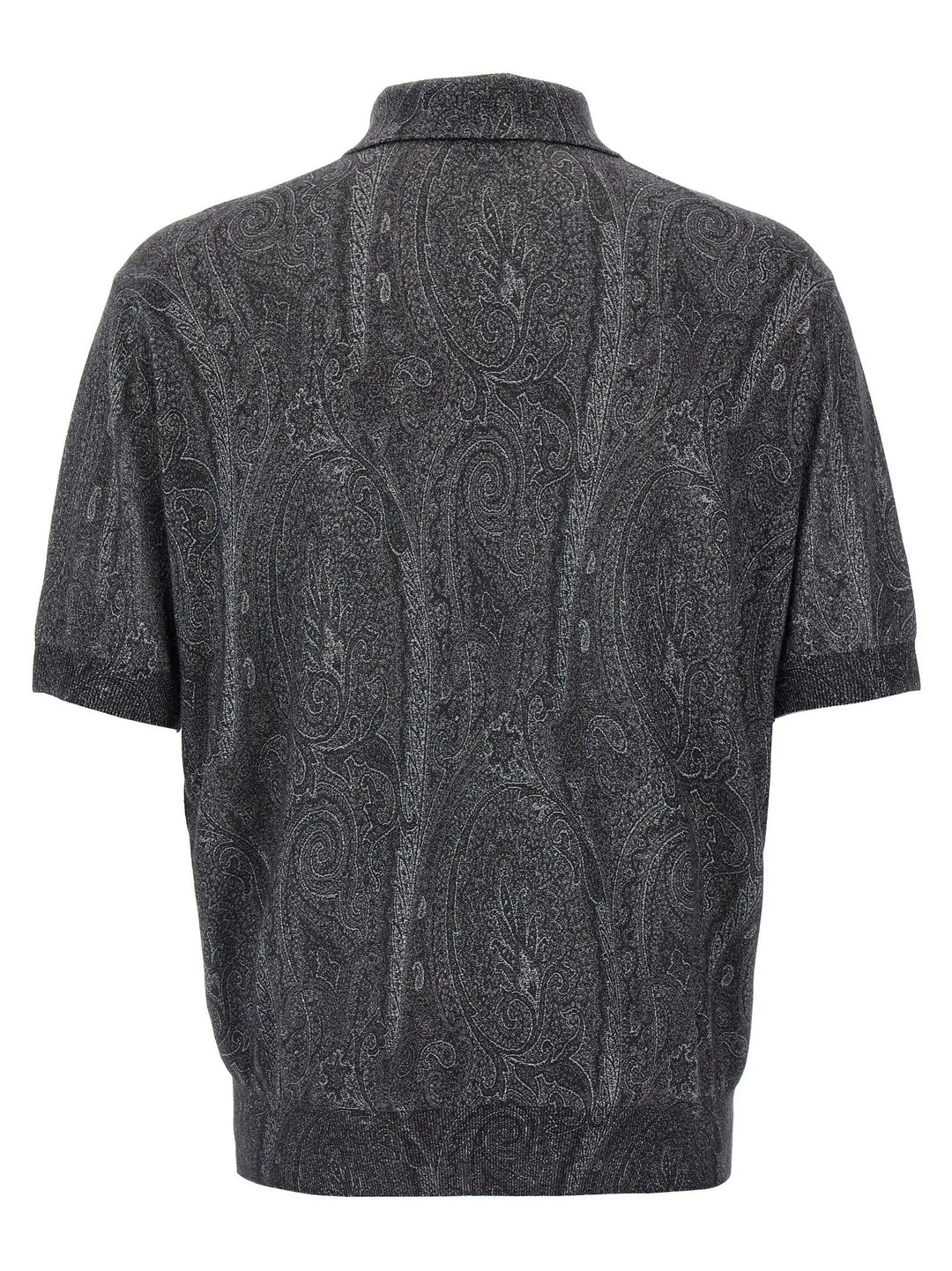 Etro Multicolor Silk Polo Shirt