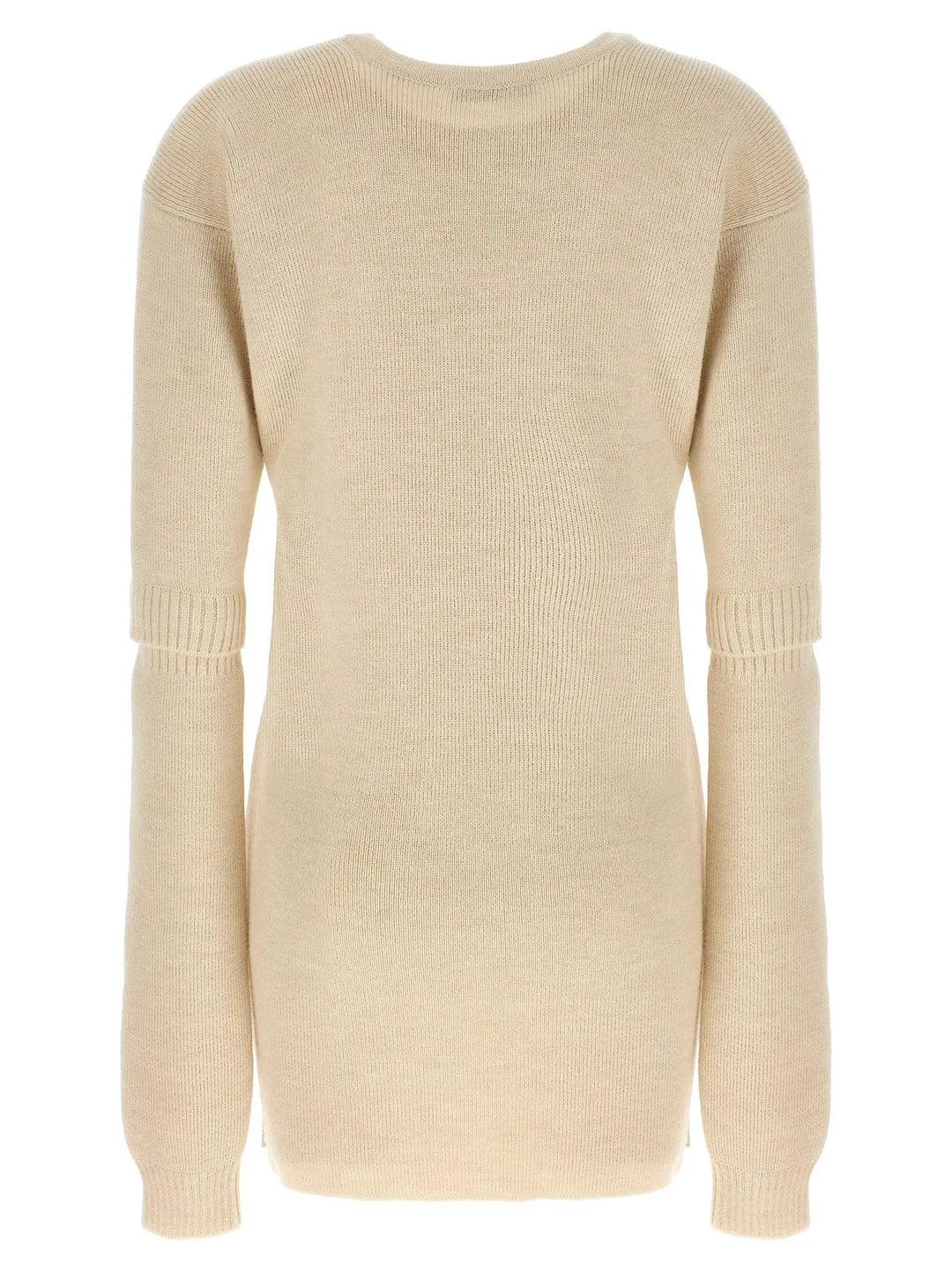 Lemaire White Acetate Short Dress