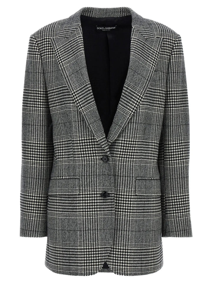 Dolce &amp; Gabbana Bicolor Wool Blazer