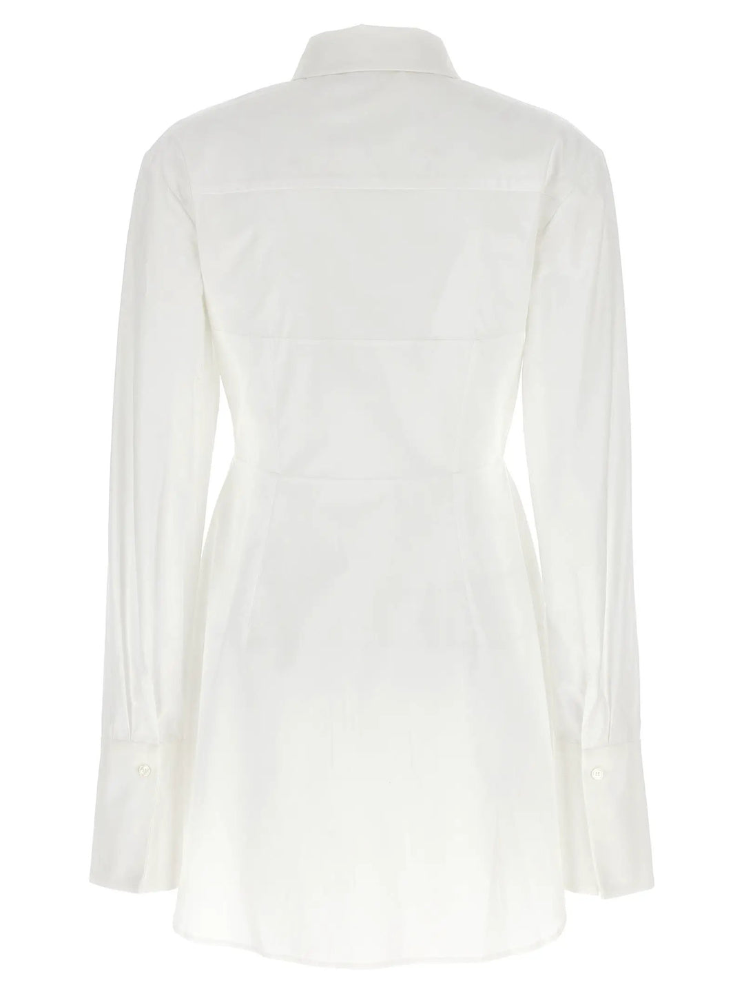 Nensi Dojaka White Cotton Blouse