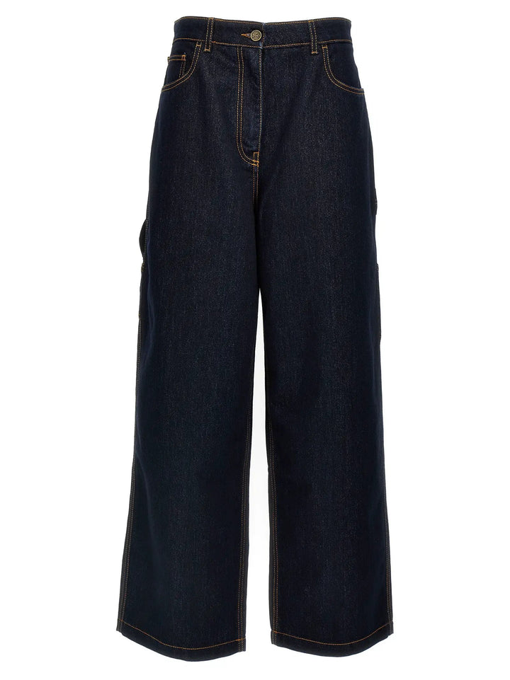 Etro Blue Cotton Jeans Denim