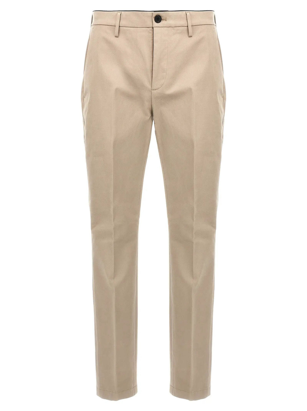 Department 5 Beige Cotton Casual Pants
