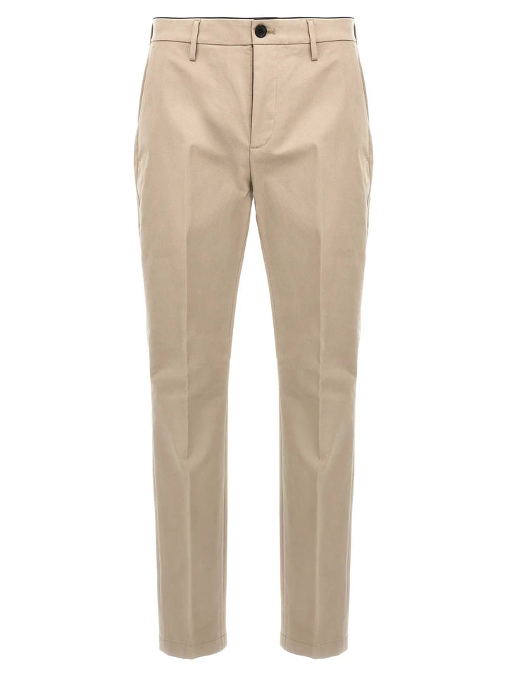 Department 5 Beige Cotton Casual Pants