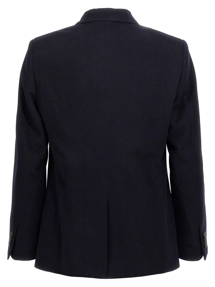 Etro Blue Cashmere Blazer