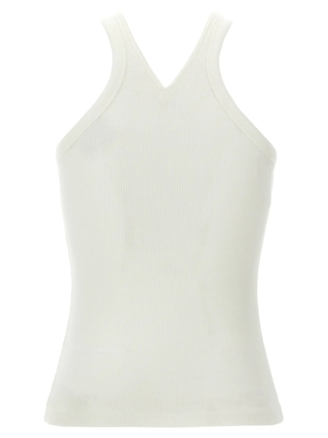 Courrèges White Cotton Tank Tops