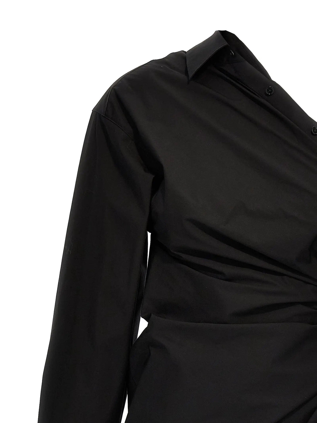 Alexander Wang Black Cotton Short Dress