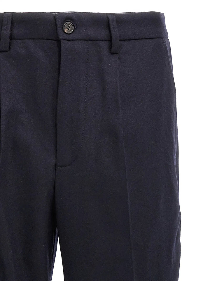 Department 5 Blue Wool Dress Pants