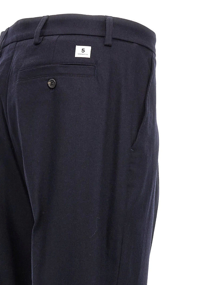 Department 5 Blue Wool Dress Pants