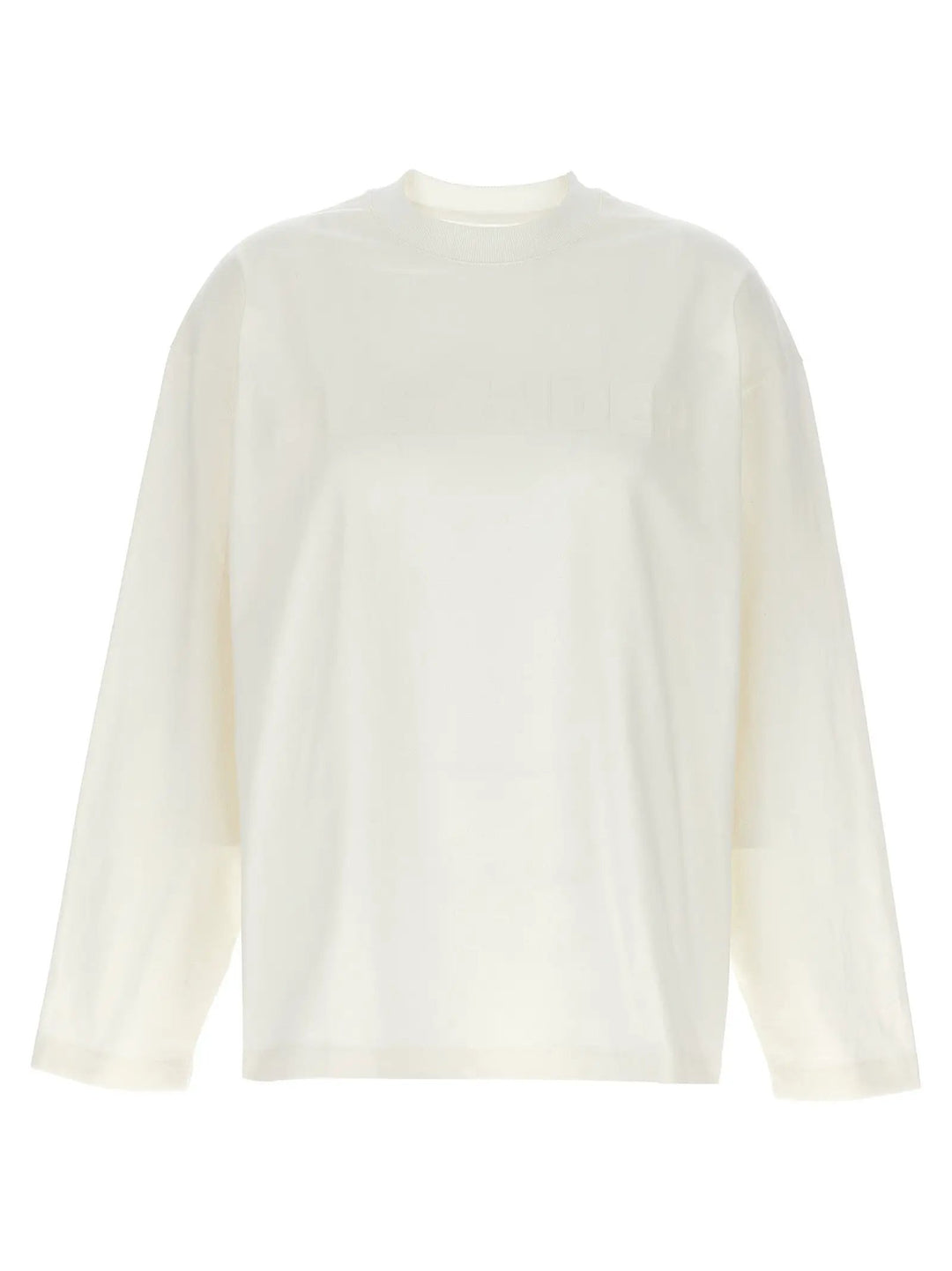 Jil Sander White Cotton Long Sleeve T-Shirt