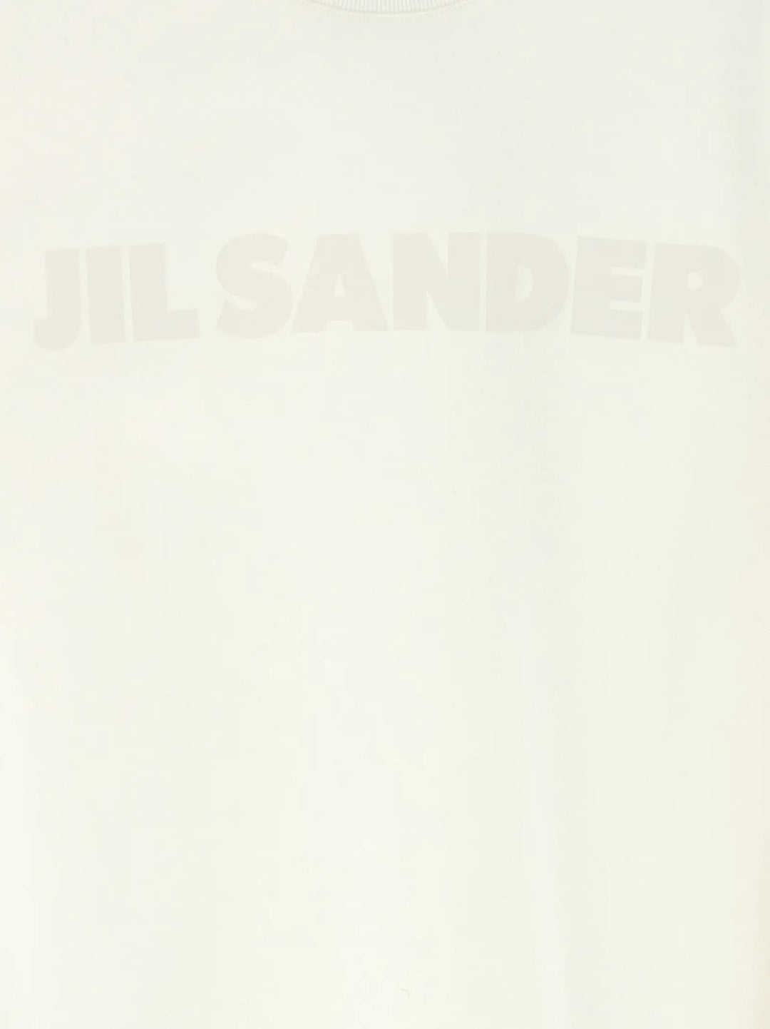 Jil Sander White Cotton Long Sleeve T-Shirt