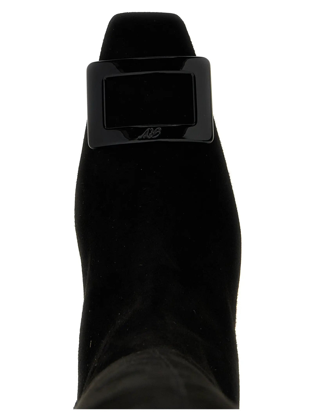 Roger Vivier Black Goatskin Over The Knee