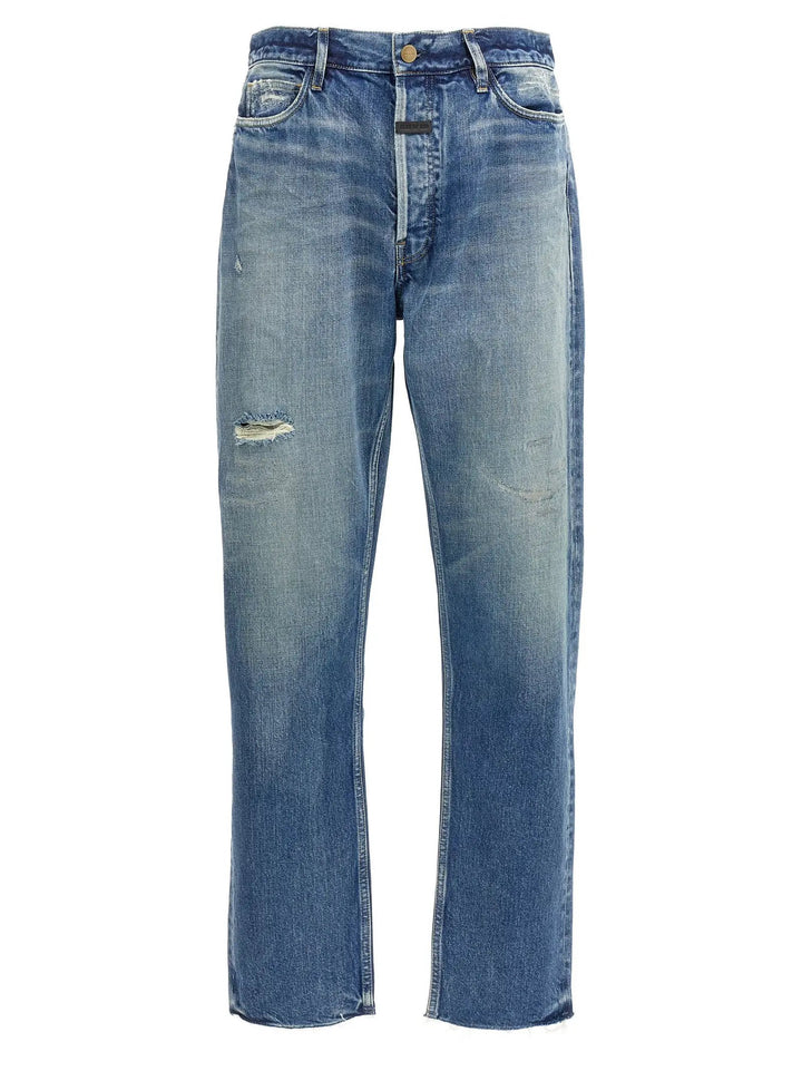 Fear Of God Sample Sale | Fear Of God Blue Cotton Straight-Leg Jeans - | Designer outlet