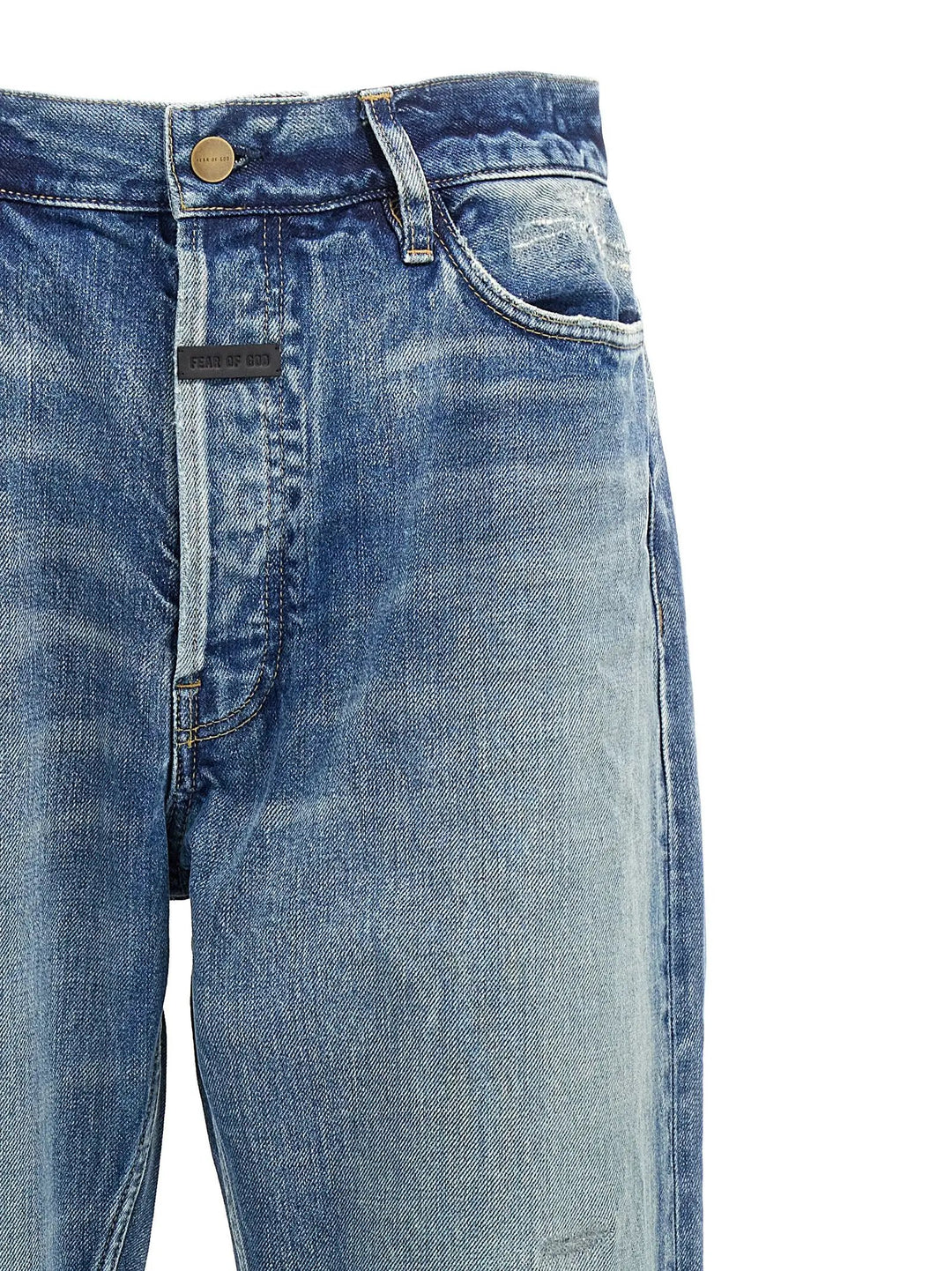 Fear Of God Sample Sale | Fear Of God Blue Cotton Straight-Leg Jeans - | Designer outlet