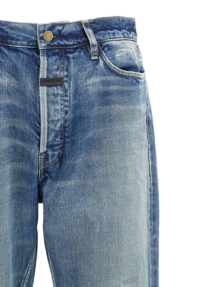 Fear Of God Sample Sale | Fear Of God Blue Cotton Straight-Leg Jeans - | Designer outlet