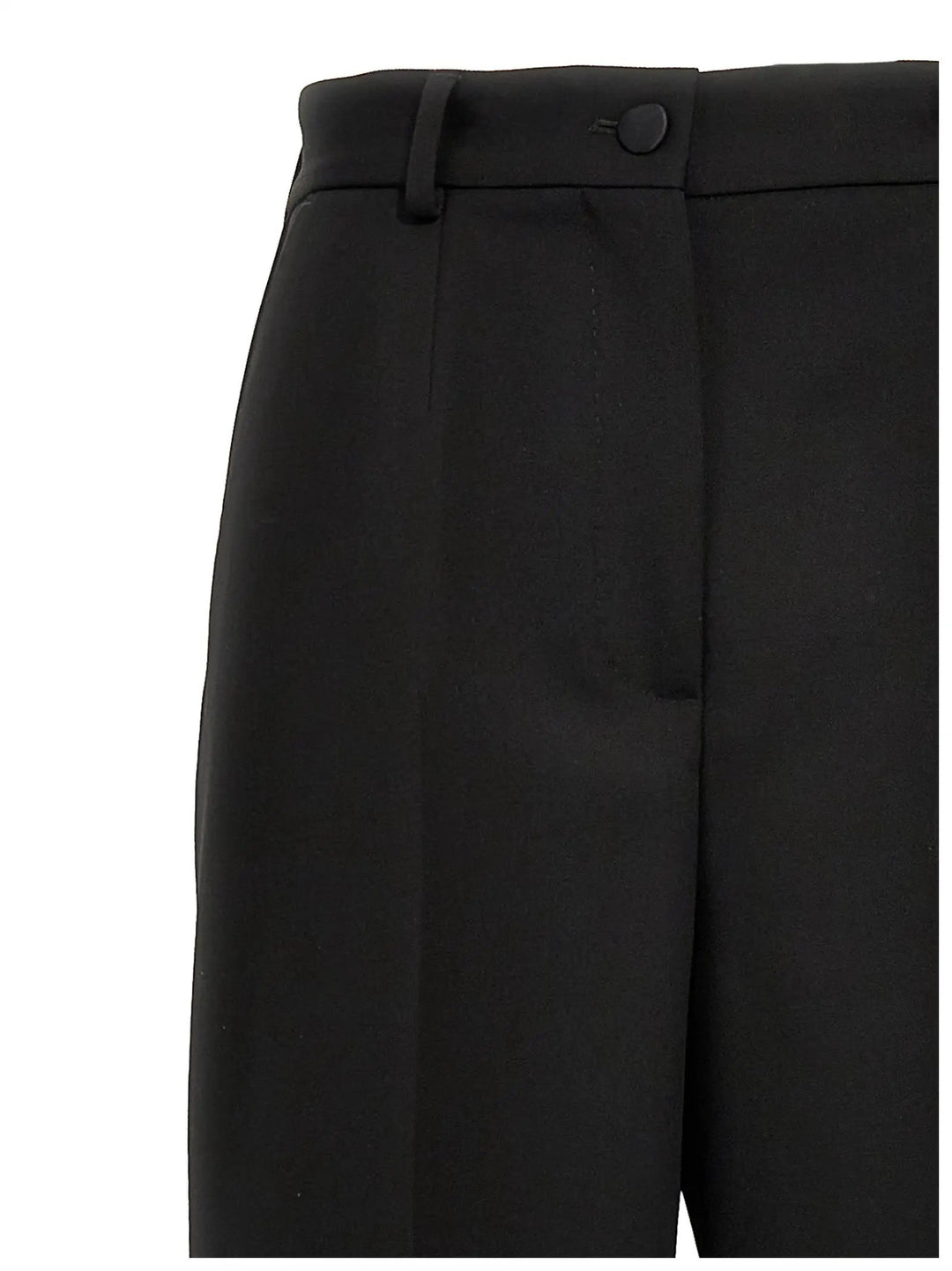 Dolce &amp; Gabbana Black Virgin Wool Tuxedo
