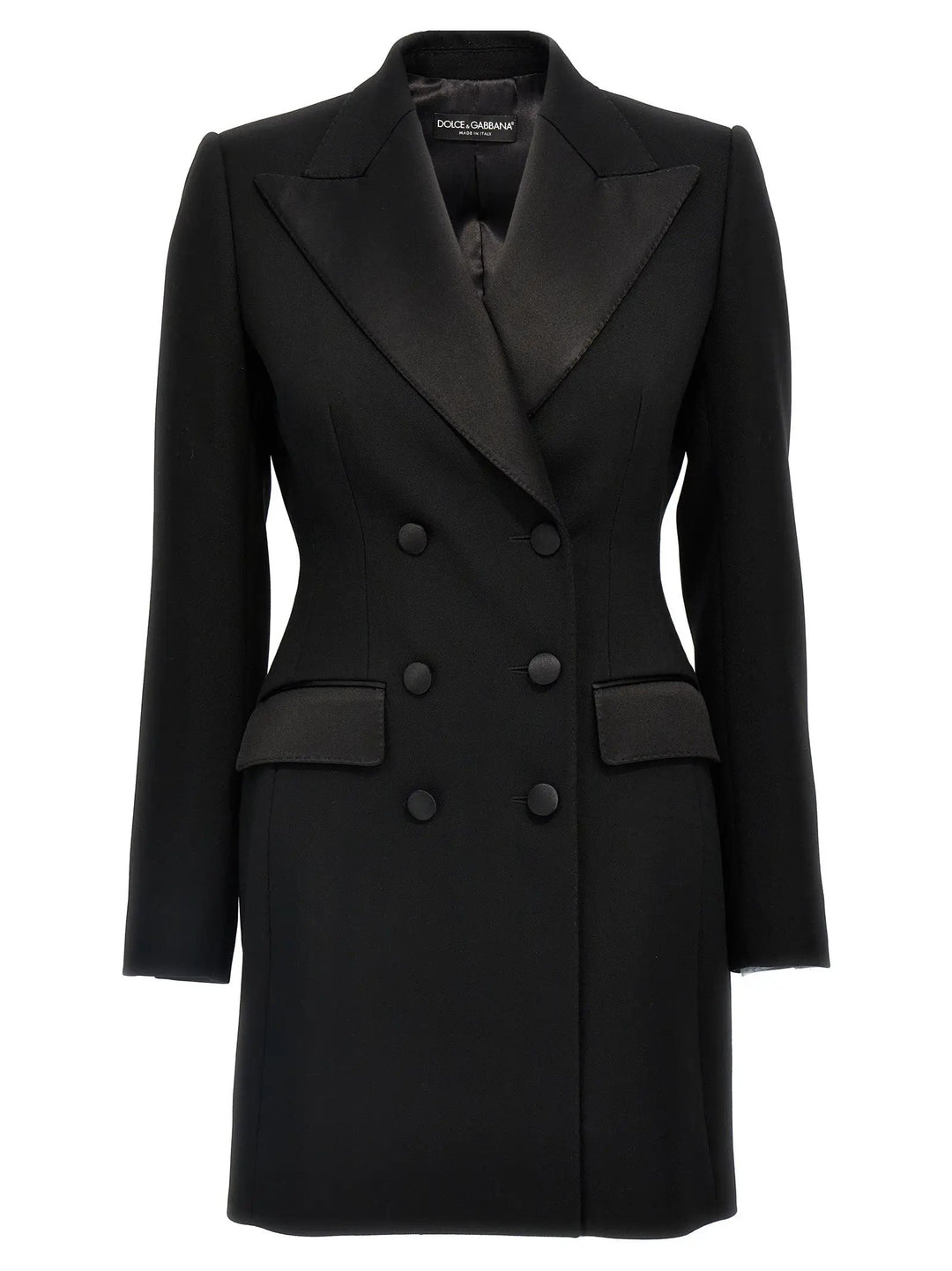 Dolce &amp; Gabbana Black Virgin Wool Blazer