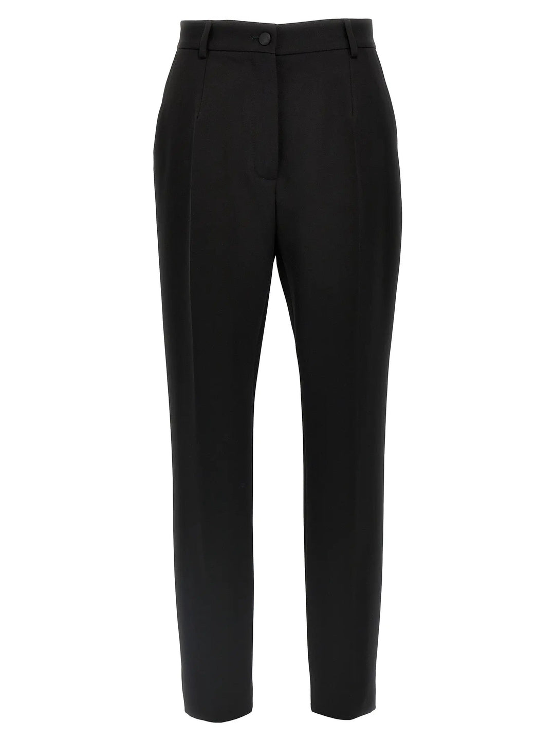 Dolce &amp; Gabbana Black Virgin Wool Tuxedo