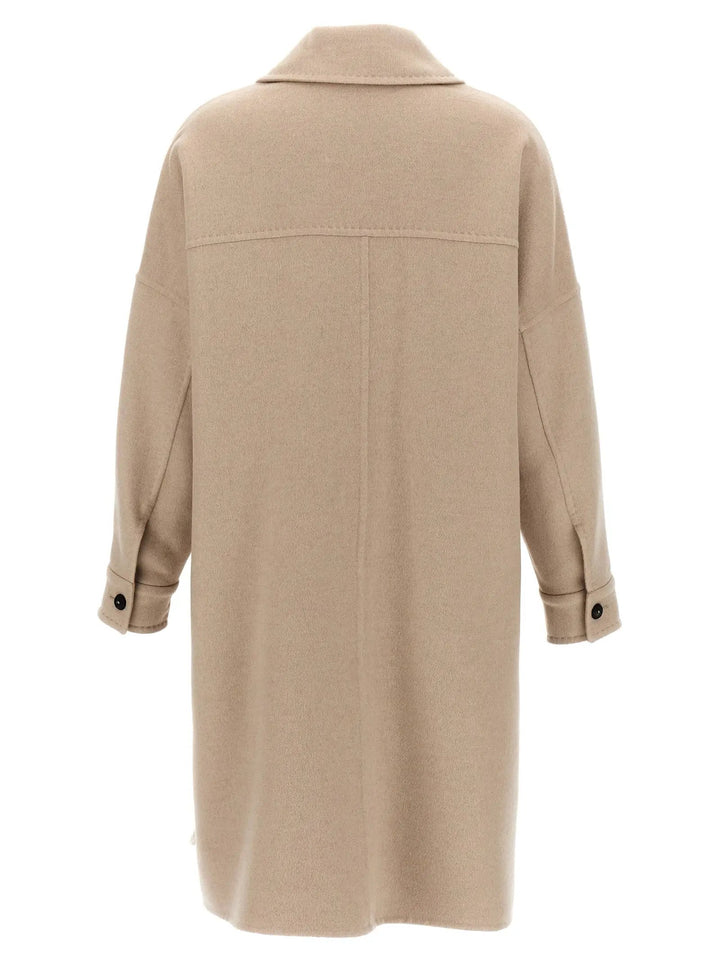 Max Mara Beige Cashmere Coat