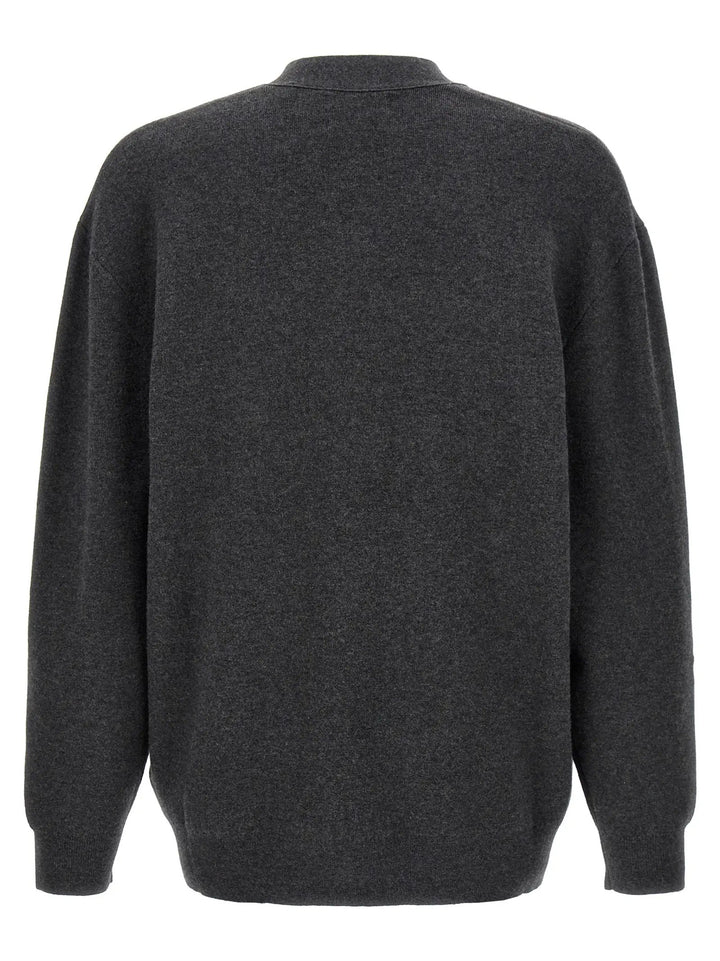 Isabel Marant Gray Cotton Cardigan