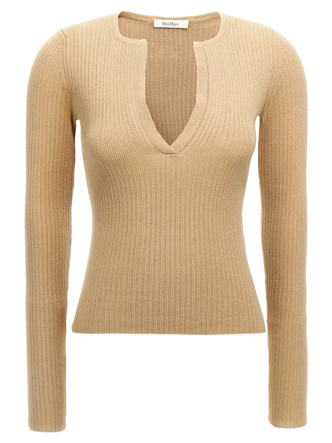 Max Mara Sample Sale | Max Mara Beige Silk Cardigan - | Designer outlet