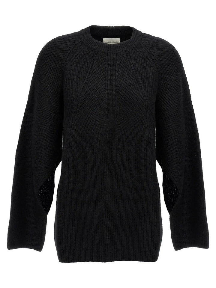Loulou De Saison Black Cashmere Cardigan