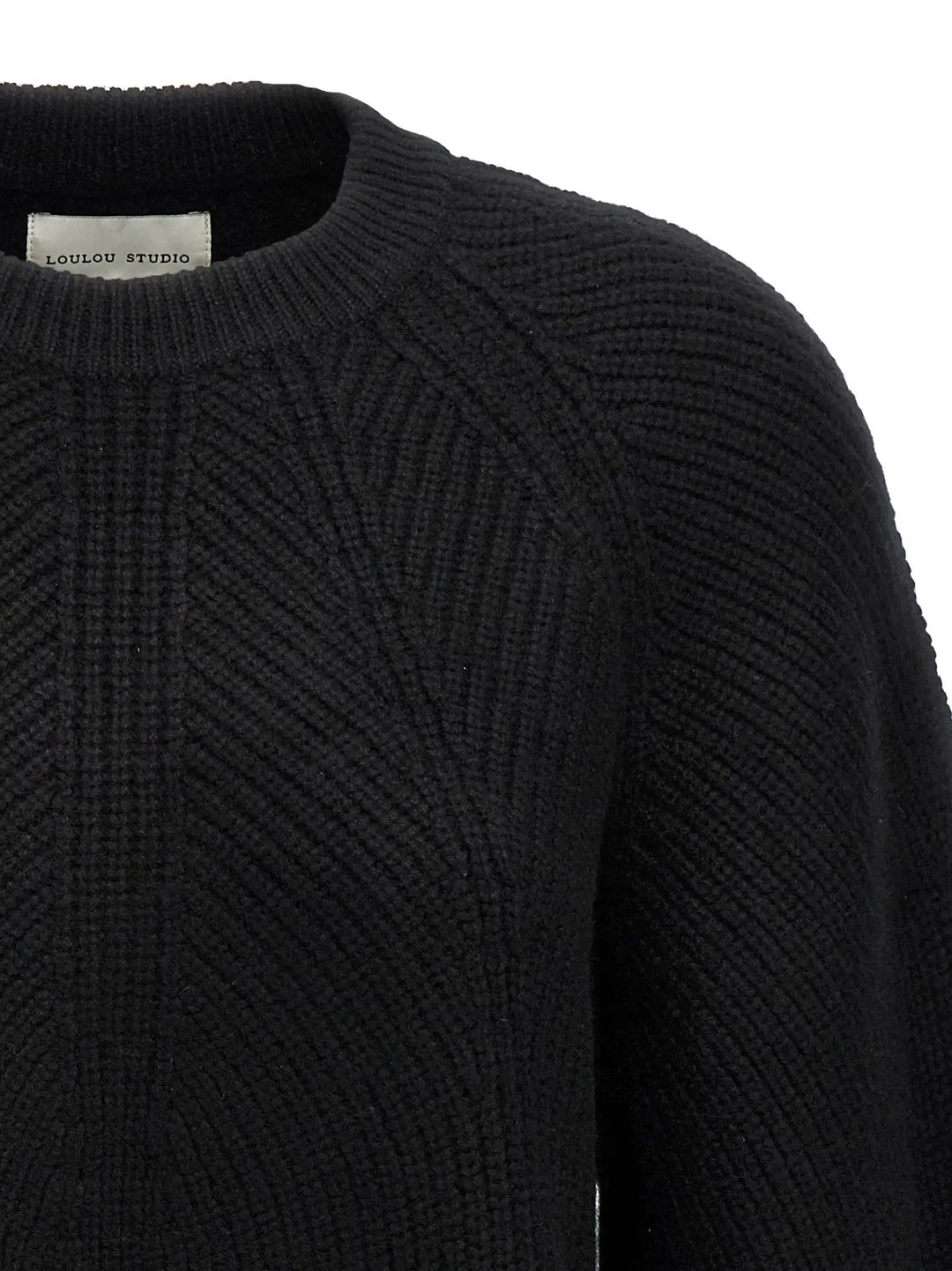 Loulou De Saison Black Cashmere Cardigan