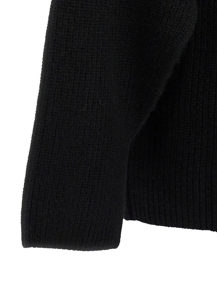 Loulou De Saison Black Cashmere Cardigan