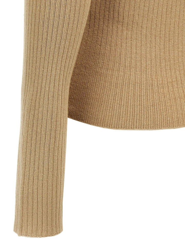 Max Mara Sample Sale | Max Mara Beige Silk Cardigan - | Designer outlet