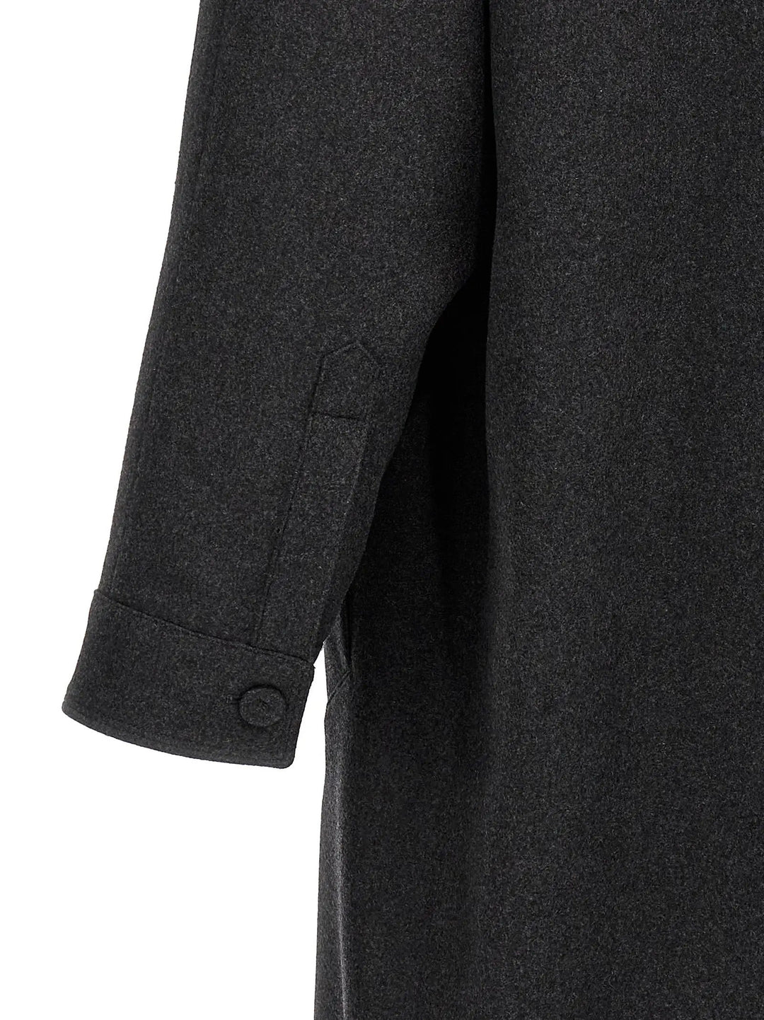 Fendi Gray Cashmere Coat
