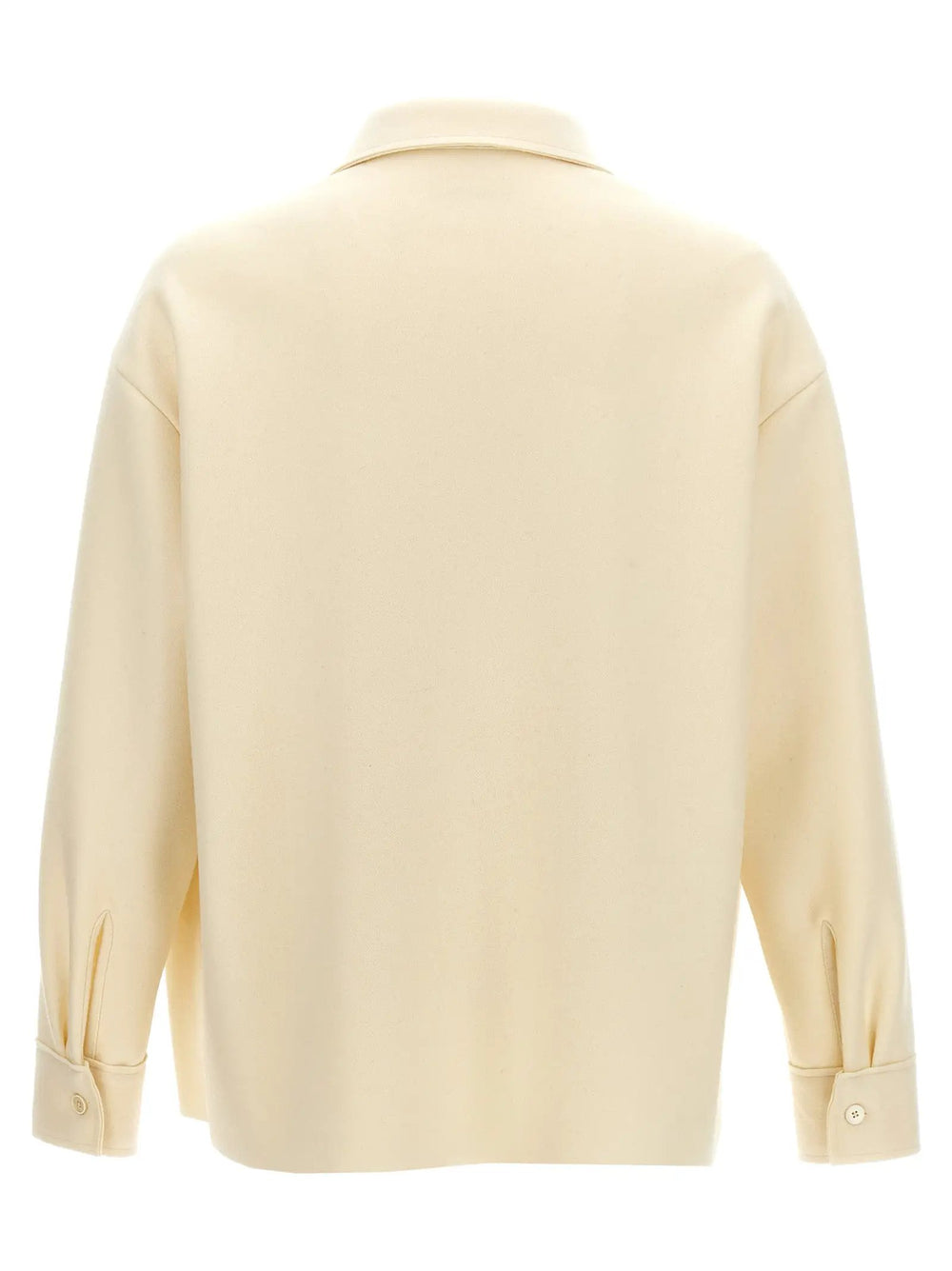 Jil Sander Sample Sale | Jil Sander White Wool Blouse - | Designer outlet