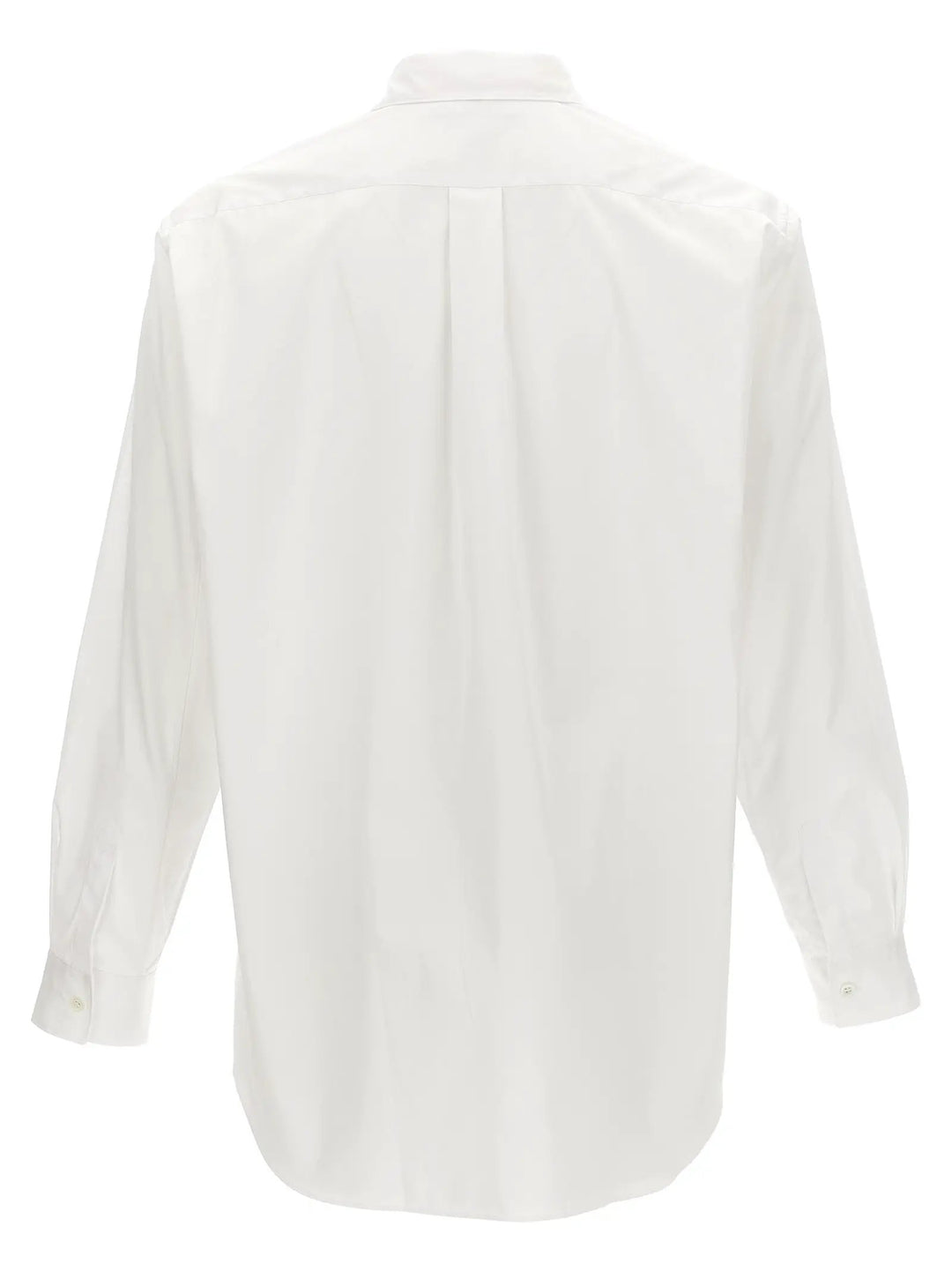 Comme Des Garçons White Cotton Blouse