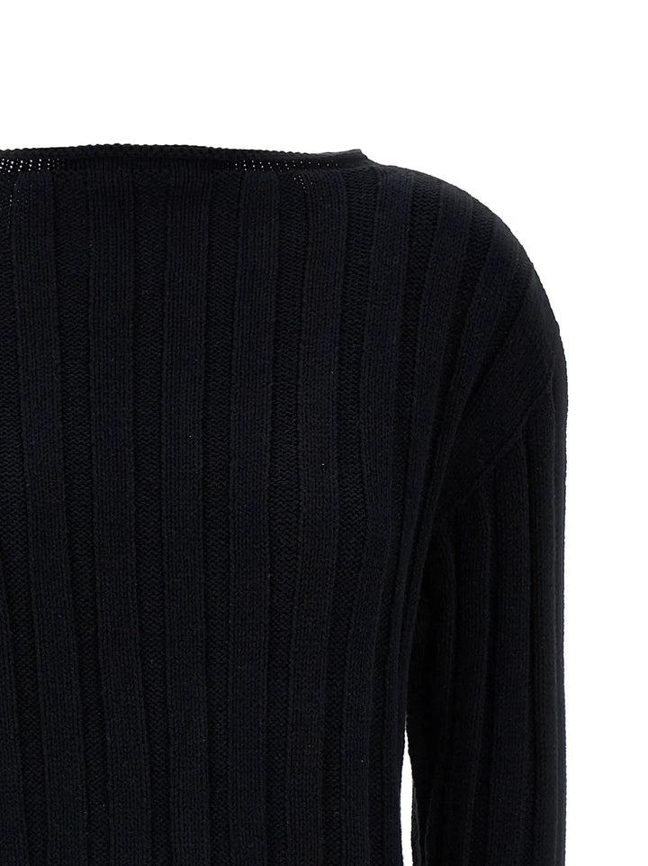 Issey Miyake Bicolor Cotton Cardigan
