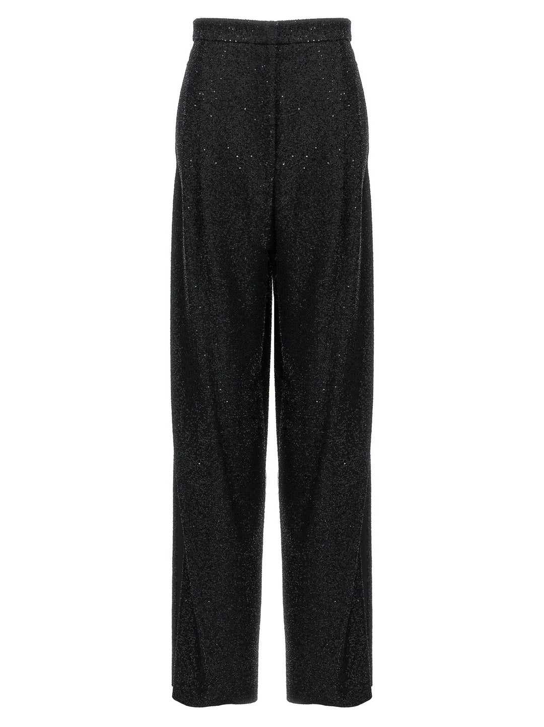 Max Mara Black Viscose Dress Pants