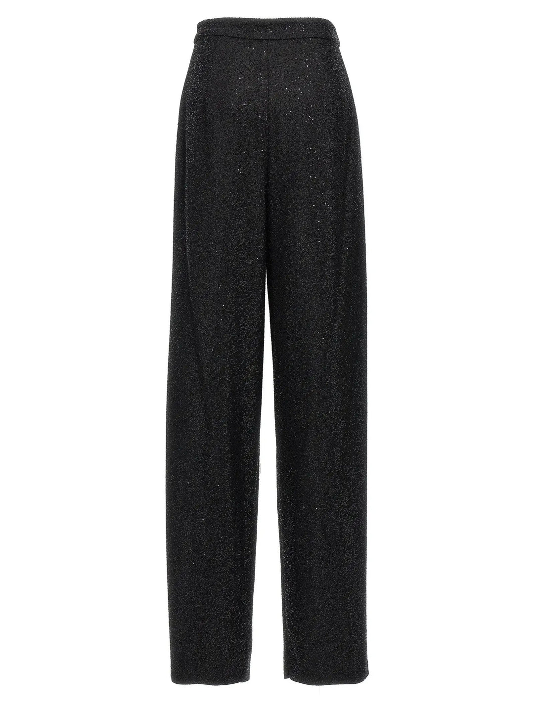 Max Mara Black Viscose Dress Pants