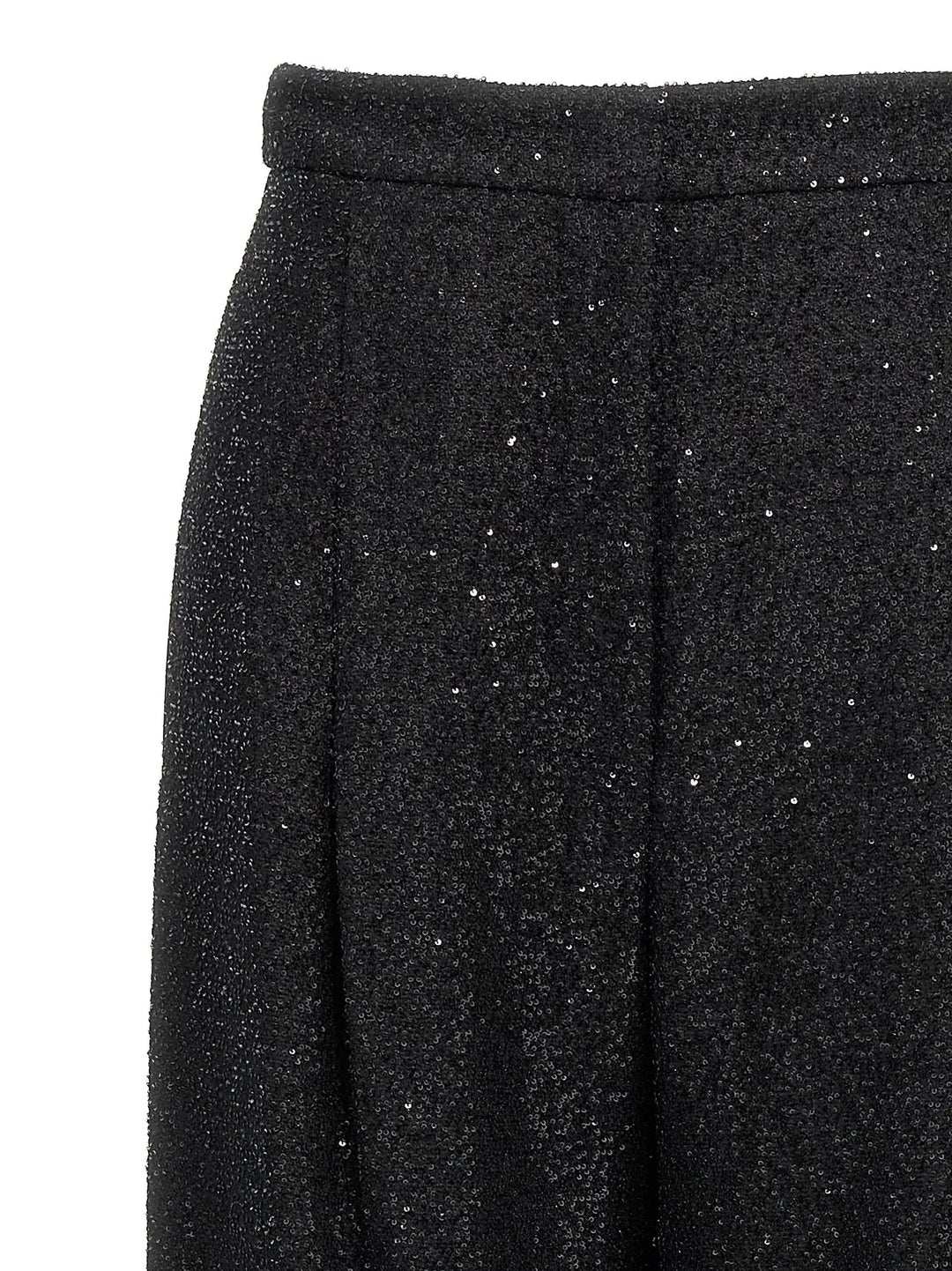 Max Mara Black Viscose Dress Pants