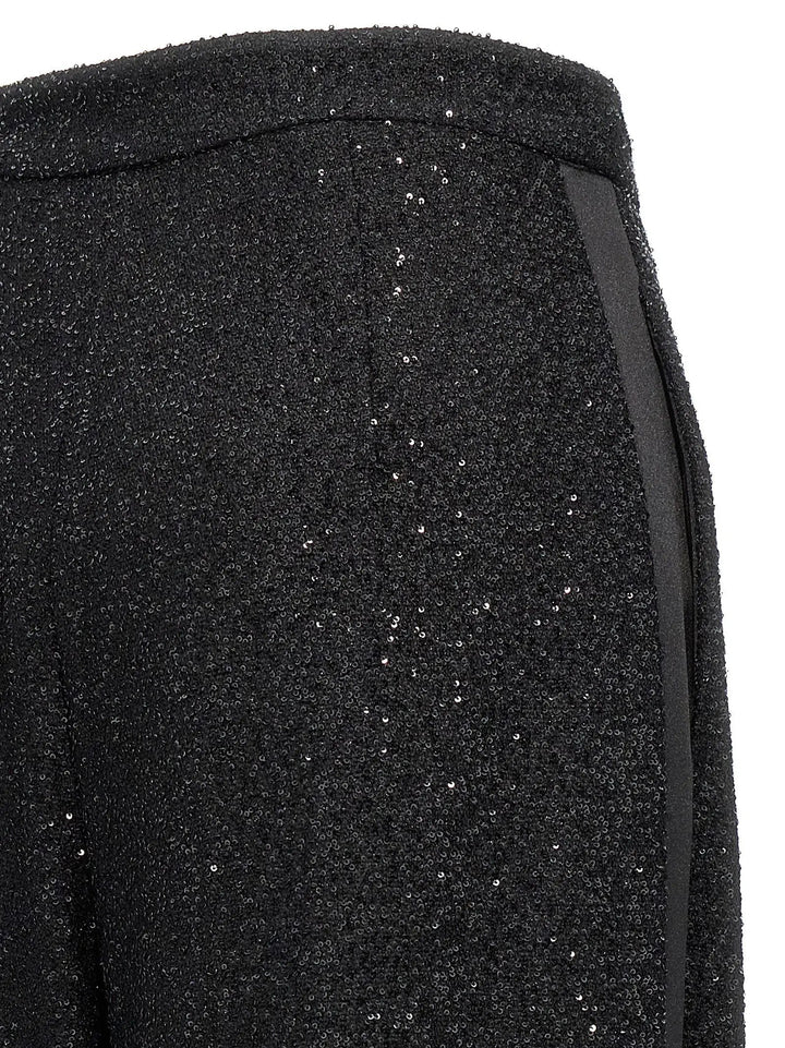 Max Mara Black Viscose Dress Pants