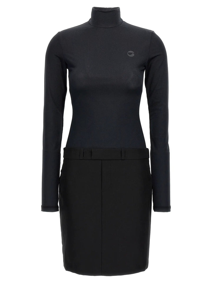 Coperni Black Polyester Short Dress