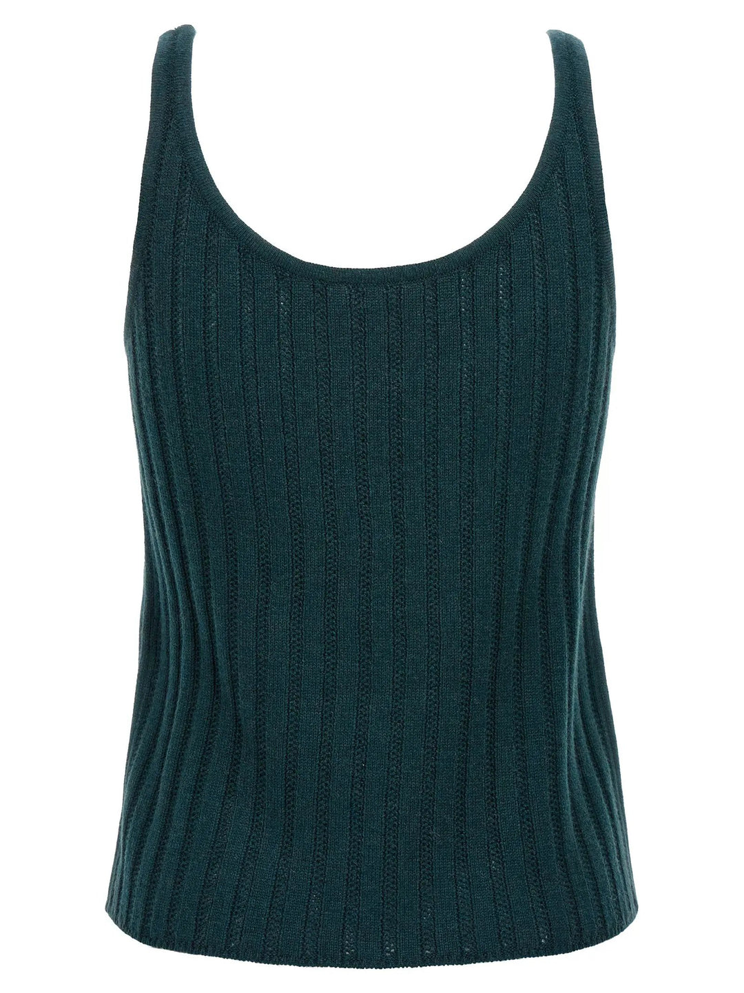 Eres Bicolor Wool Sleeveles T-Shirt